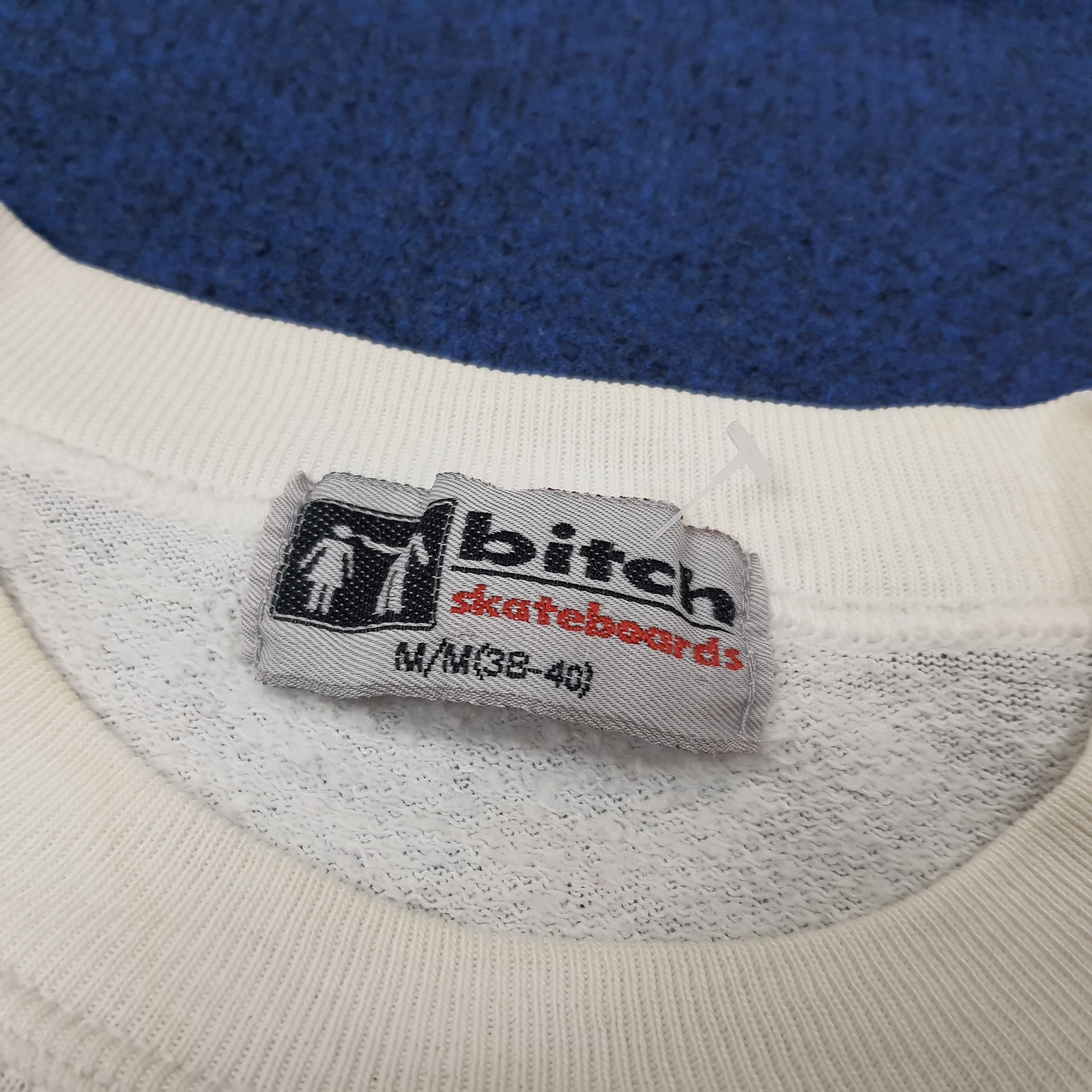 Vintage Vintage Bitch Skateboards Streetwear Sweatshirt C261N2 Size US M / EU 48-50 / 2 - 4 Thumbnail