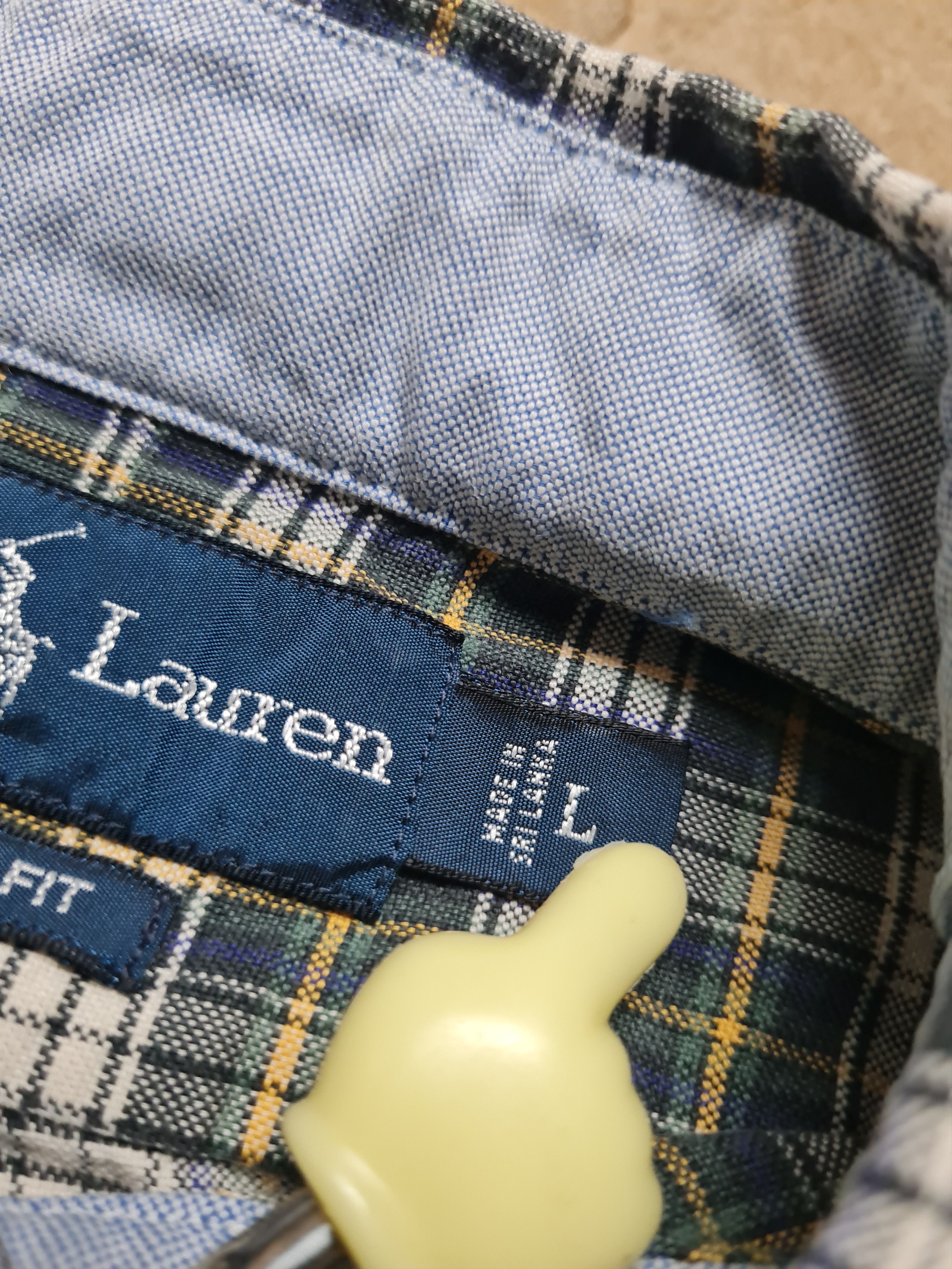 Polo Ralph Lauren Ralph Lauren Green Tartan Button Down Custom Fit Vintage L Size US L / EU 52-54 / 3 - 18 Thumbnail