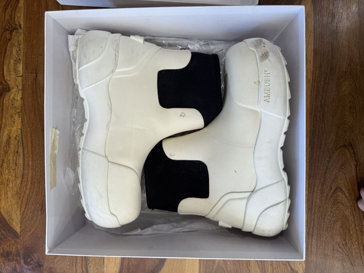Ambush Design Ambush rubber boots white Size US 8 / EU 41 - 1 Thumbnail