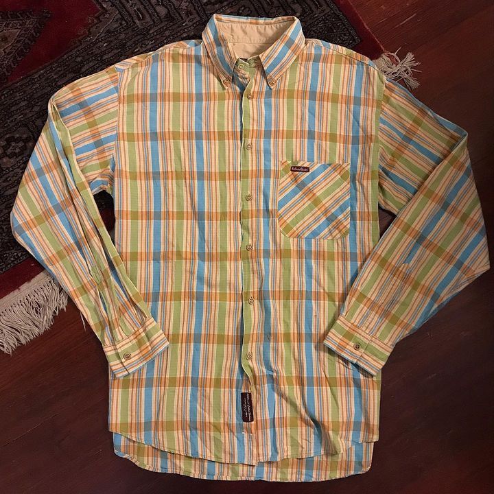 Marlboro × Marlboro Classics Vintage marlboro classic shirt Colour Block Game Madrass Size US L / EU 52-54 / 3 - 1 Thumbnail