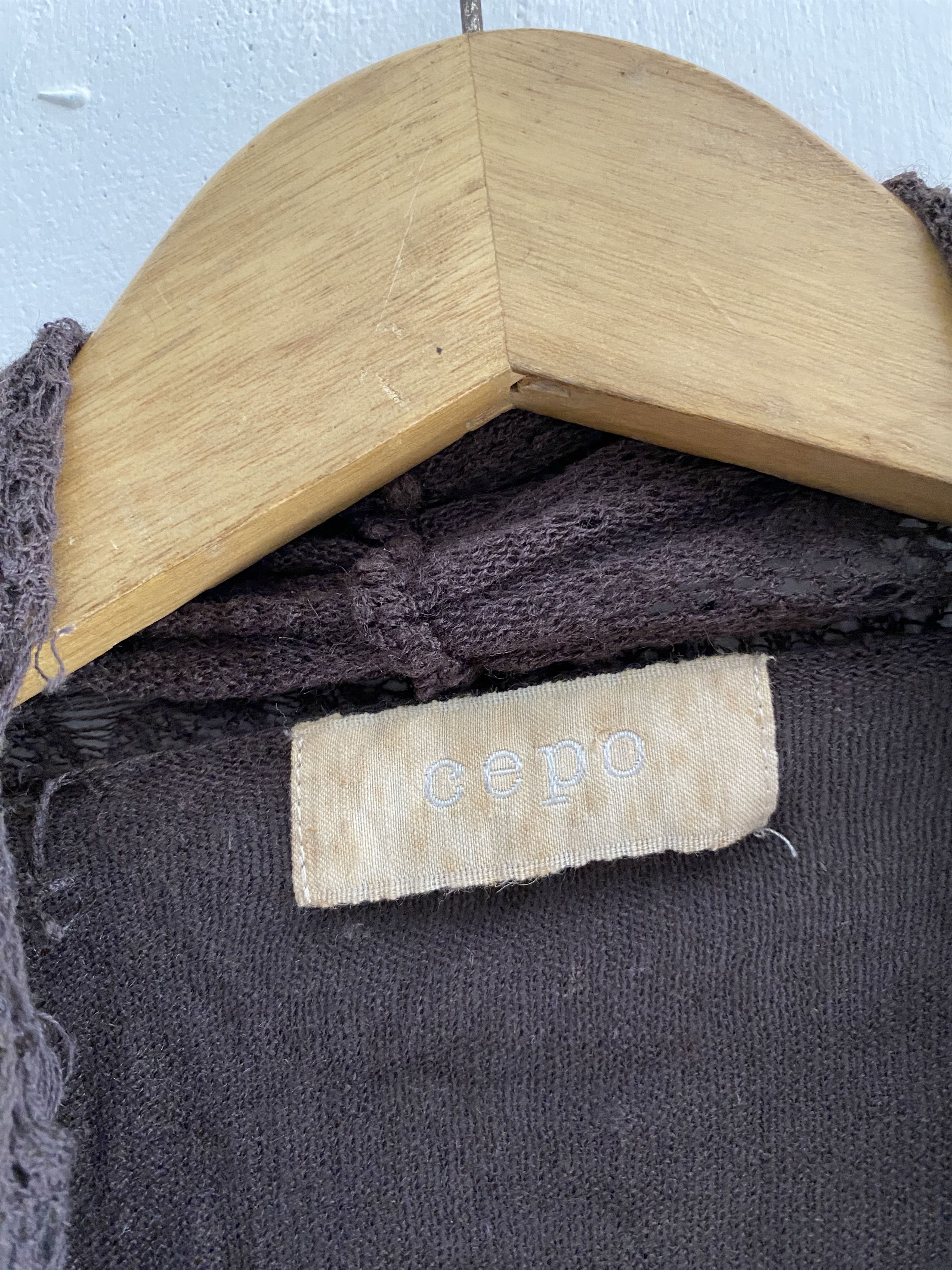 If Six Was Nine × Japanese Brand × Le Grande Bleu (L.G.B.) cepo distressed grunge cut out knit lgb style Size US M / EU 48-50 / 2 - 6 Thumbnail