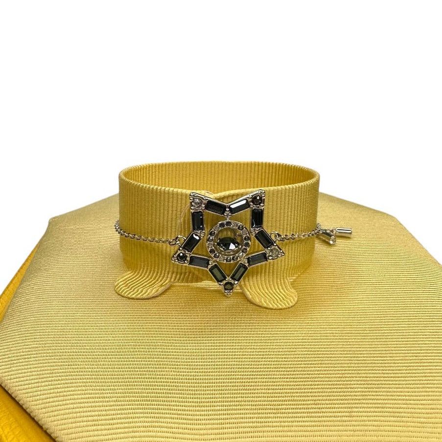 Swarovski Swarovski Stella Star, Blue, Rhodium plated Bracelet Size ONE SIZE - 6 Thumbnail