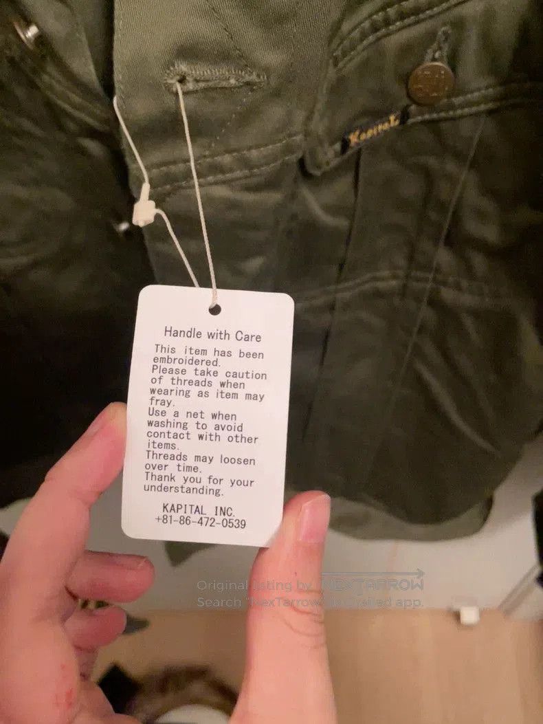 Kapital KAPITAL Cotton Smiley Face Men's Jacket. Size US M / EU 48-50 / 2 - 5 Thumbnail