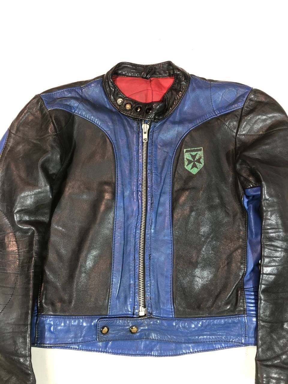 Other Harro Vintage Rare Avangarde Racing Moto Leather Jacket Size US S / EU 44-46 / 1 - 2 Thumbnail