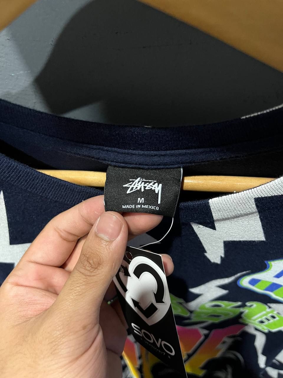 Stussy Stussy N4 Tribe overprint Size US M / EU 48-50 / 2 - 3 Thumbnail