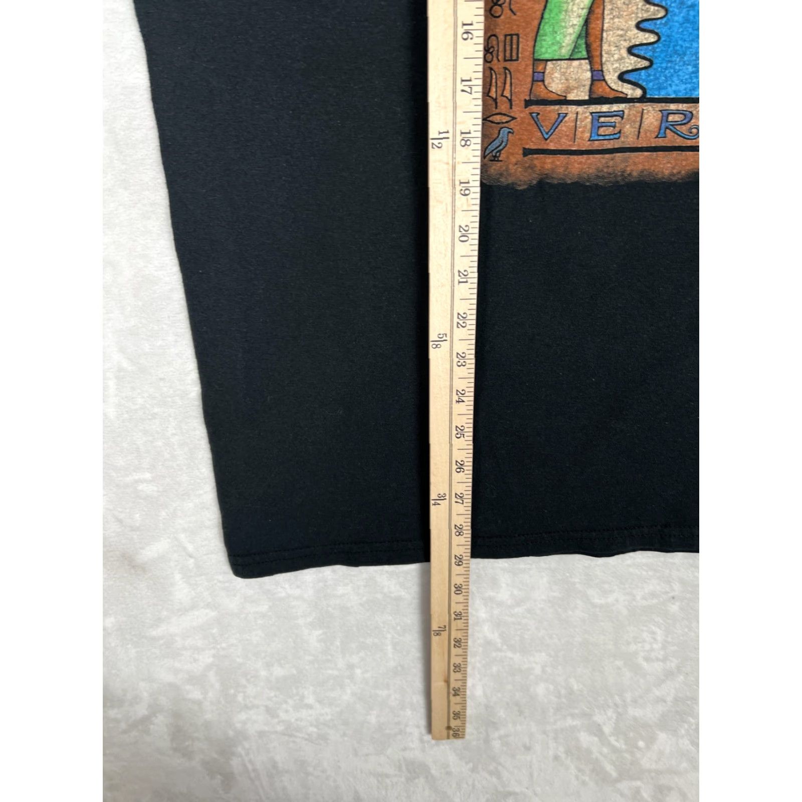 Jerzees VINTAGE Fresno Grand Opera Aida Verdi T-Shirt Mens XL Black Egyptian Graphic Print Crew Neck Short Sleeve | Jerzees Heavyweight Cotton Polyester Size US XL / EU 56 / 4 - 4 Thumbnail