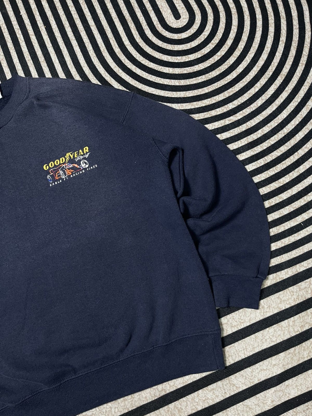 Formula 1 VINTAGE 90s GOODYEAR RACING FORMULA 1 SWEATSHIRT Size US L / EU 52-54 / 3 - 5 Thumbnail