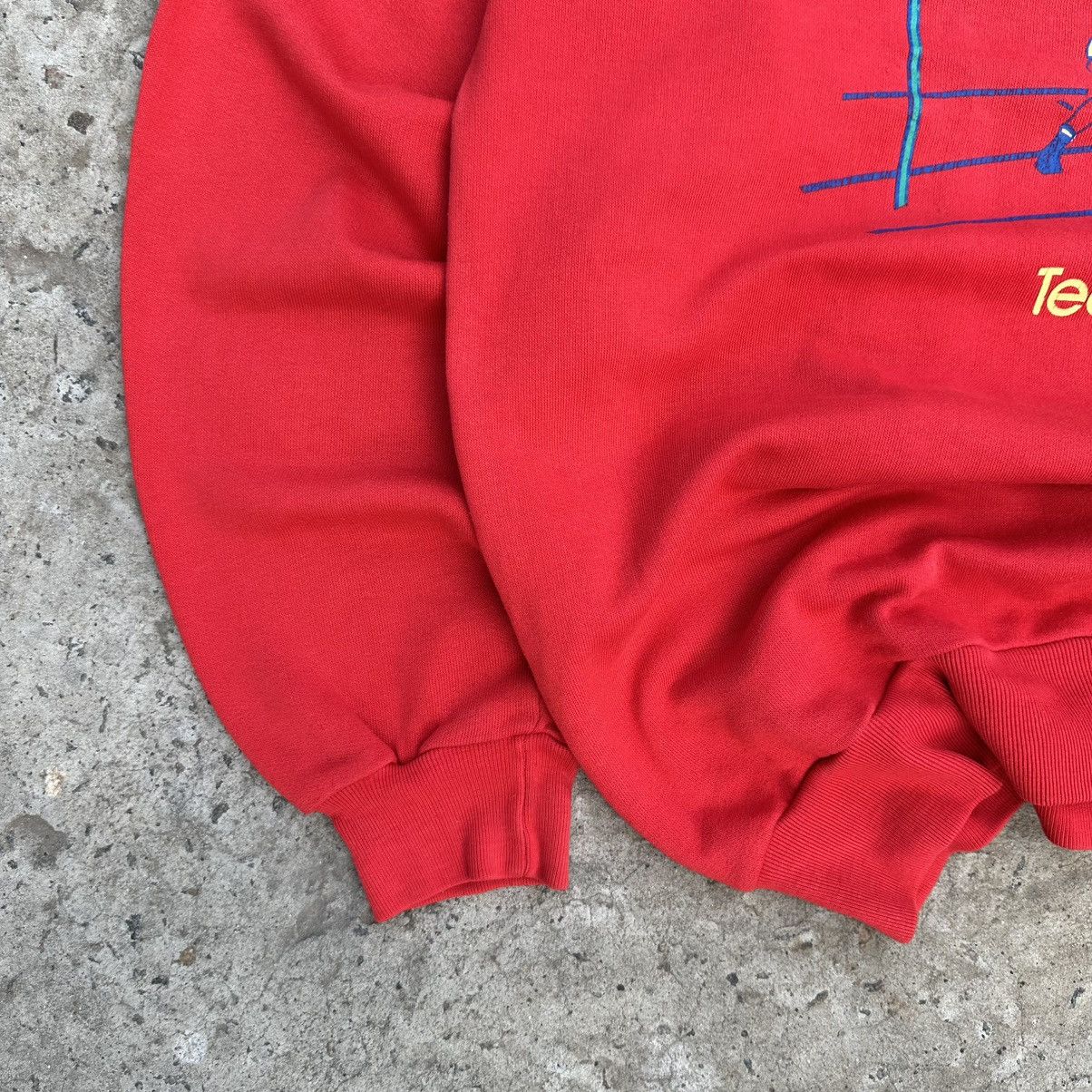 If Six Was Nine Vintage Korfbal Sweatshirt 90s USA Sport Oke,IK Team Sport Size US L / EU 52-54 / 3 - 3 Thumbnail