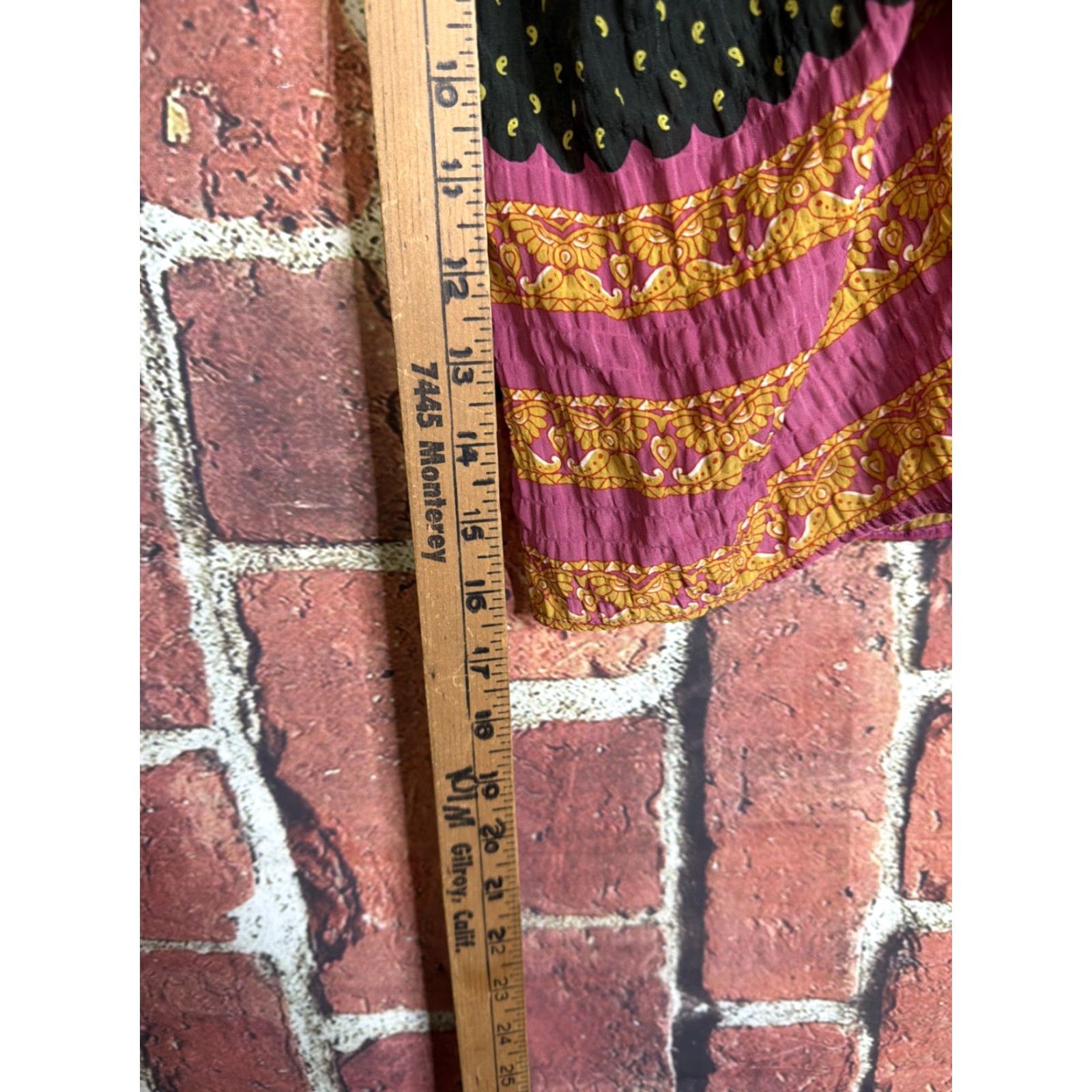 Zara Zara Skirt Mini Size S Orange Pink Floral Ruched Zip Up Boho Chic Satin 100% Viscose Layered Zipper Size 28" / US 6 / IT 42 - 2 Thumbnail