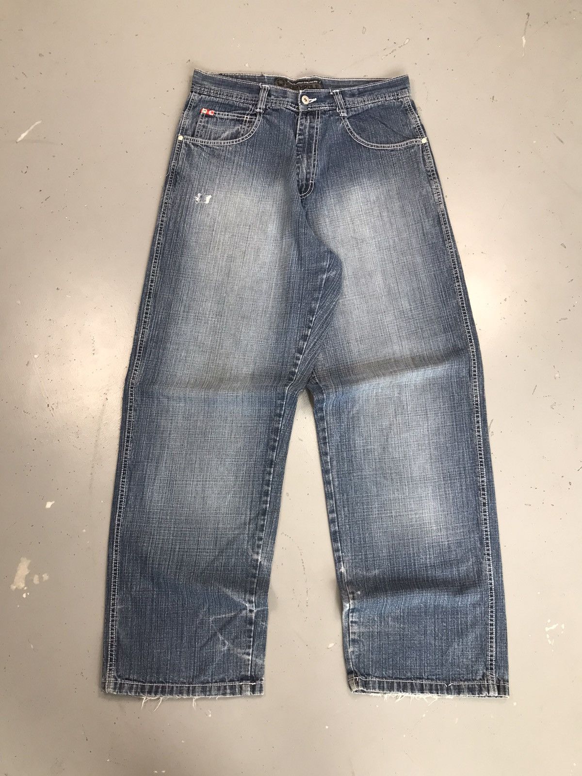 Bundle of 3 vintage Southpole tabs baggy fit denim 34x33