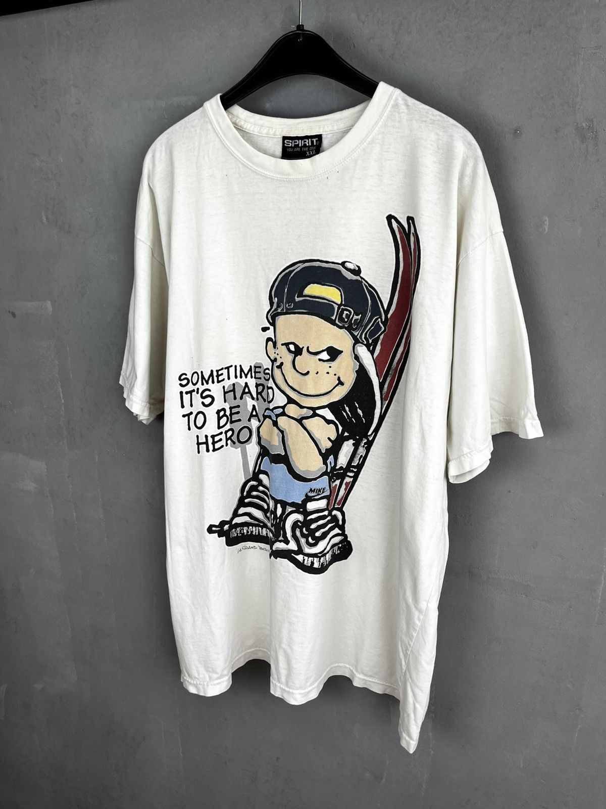 Rap Tees 90s Spirit Sometimes It’s Hard Skate Boy Y2K Men’s T-shirt Size US XXL / EU 58 / 5 - 2 Thumbnail
