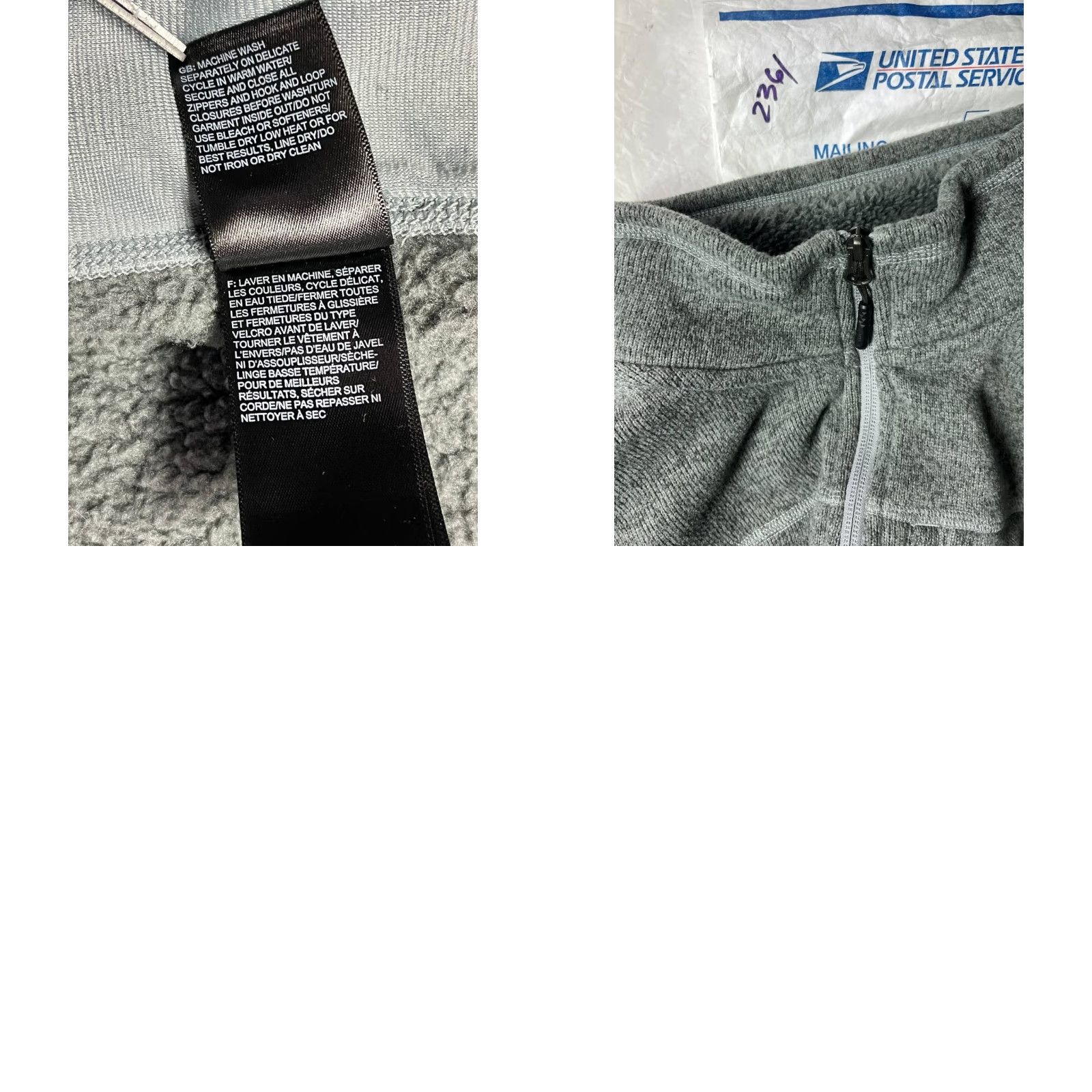The North Face The North Face Denali Full Zip Jacket Pullover XL Men Gray Fleece Polar Polyester Size XL / US 12-14 / IT 48-50 - 8 Thumbnail