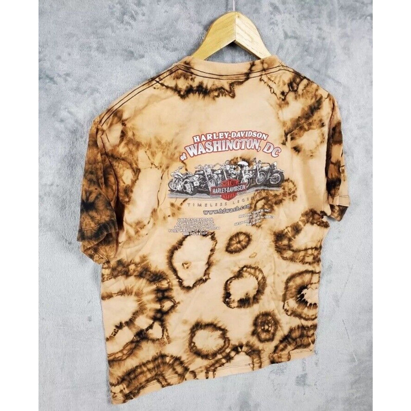 Harley Davidson Vintage Harley Davidson Shirt Men's L Rolling Biker Tye dye Size US L / EU 52-54 / 3 - 12 Thumbnail