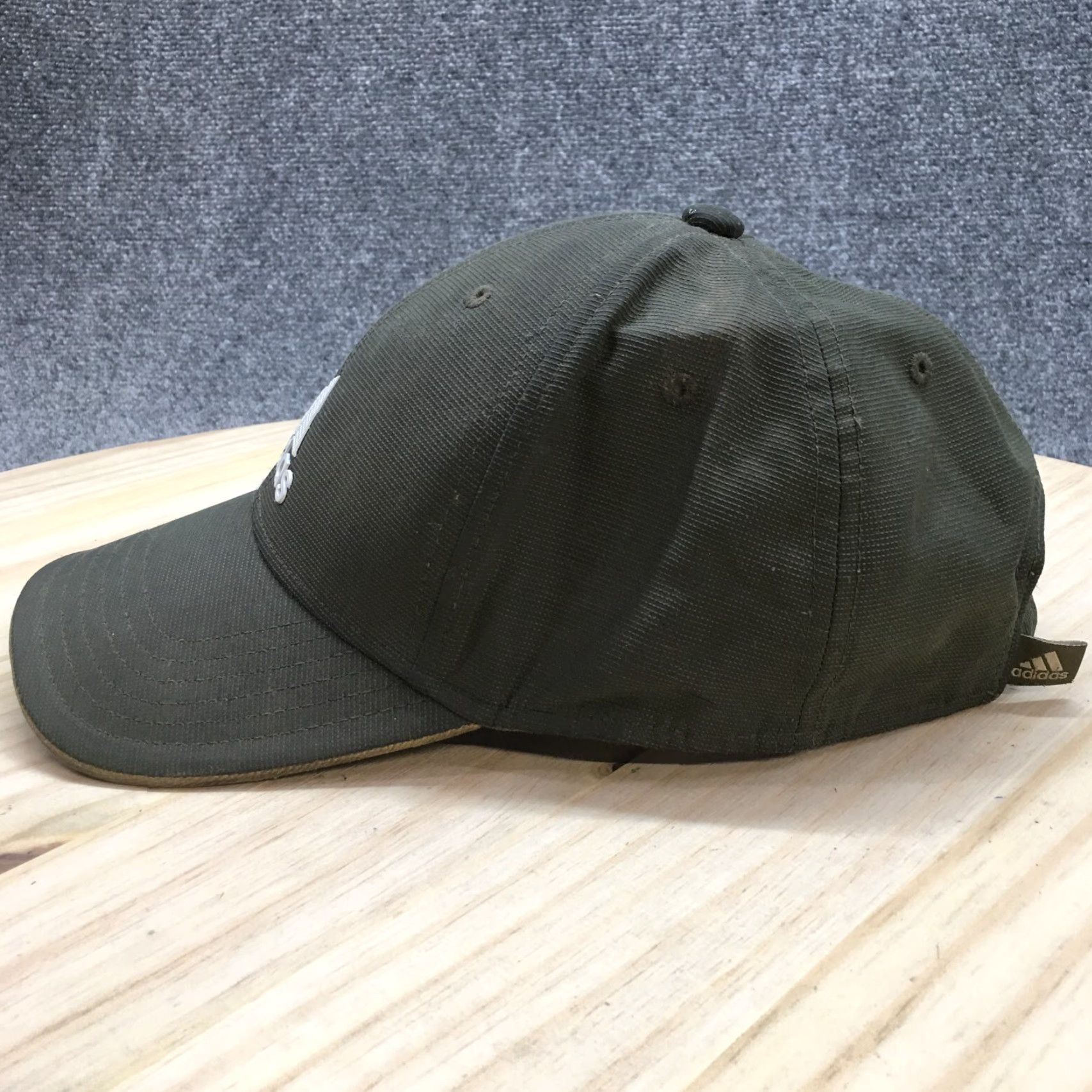 Adidas Adidas Baseball Cap Hat Mens Gray One Size Adjustable Curved Bill Casual Comfort Size ONE SIZE - 6 Thumbnail