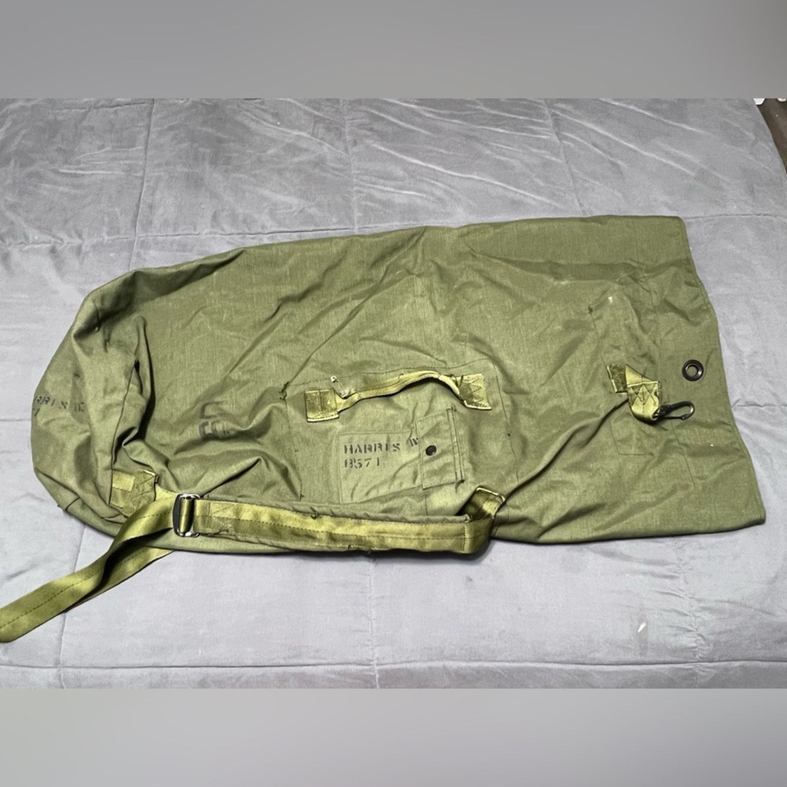 Other US Military BackPack Duffle Bag Straps Stamped Pocket Handle Size ONE SIZE - 1 Thumbnail