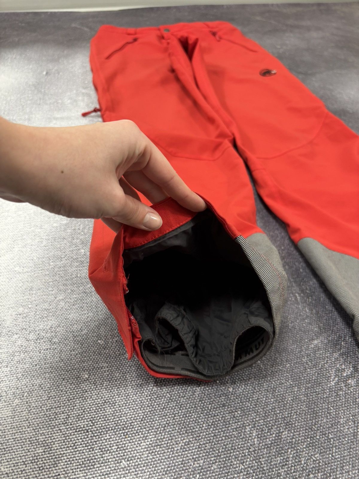 Mammut Mammut Men’s Tatramar Schoeller Red Insulated Snow Ski Pants Size US 30 / EU 46 - 7 Thumbnail
