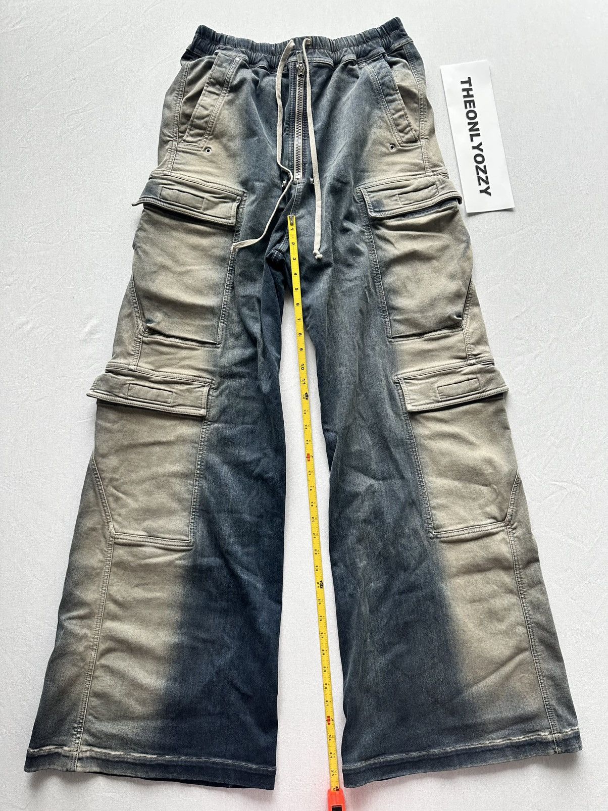 Rick Owens Drkshdw Rick Owens Drkshdw Mineral Pearl Cargo Jumbo Belas Degrade L Size US 34 / EU 50 - 3 Thumbnail