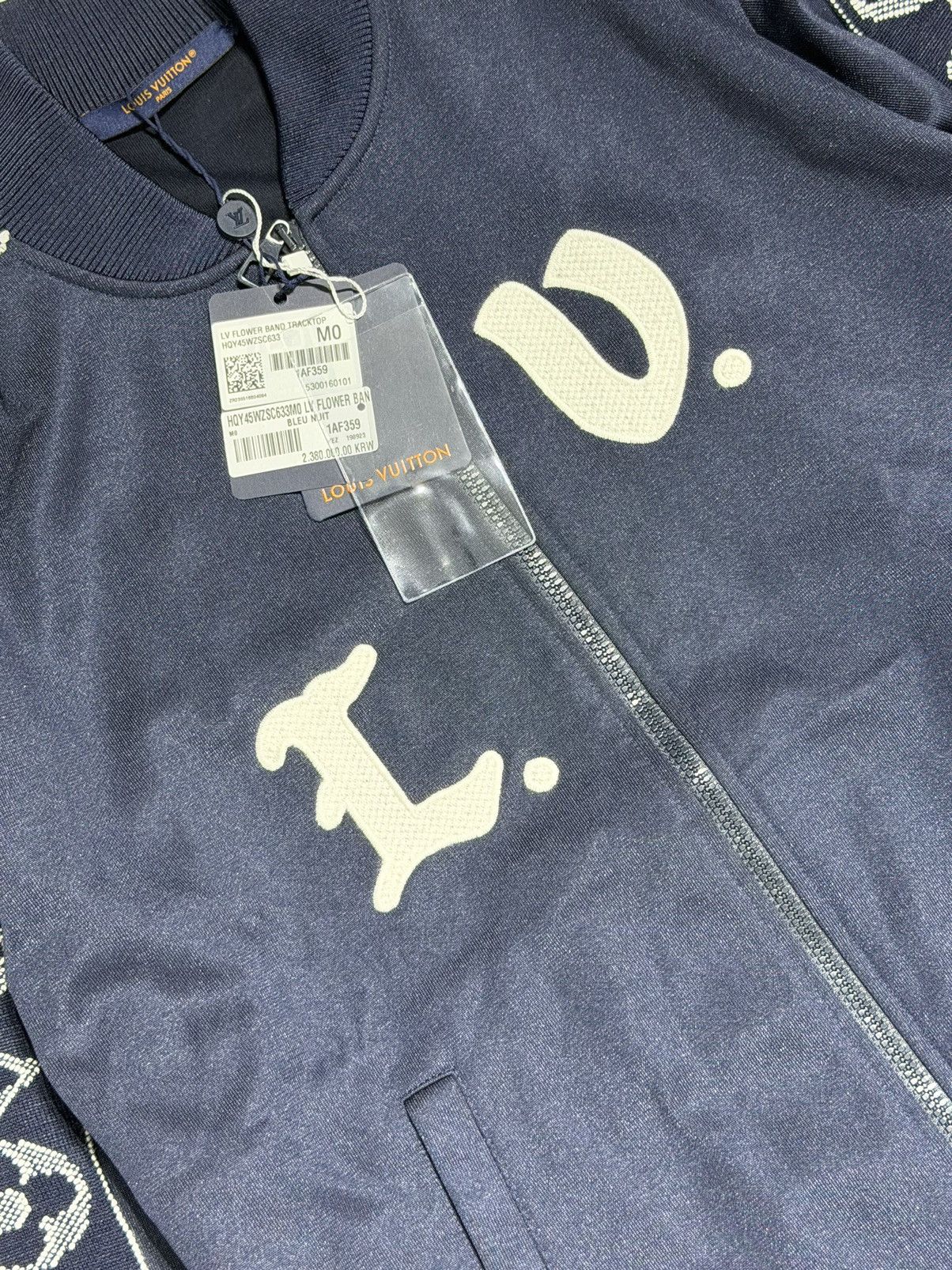 Louis Vuitton Louis Vuitton Flower Band Tracktop Blue Size US M / EU 48-50 / 2 - 7 Thumbnail
