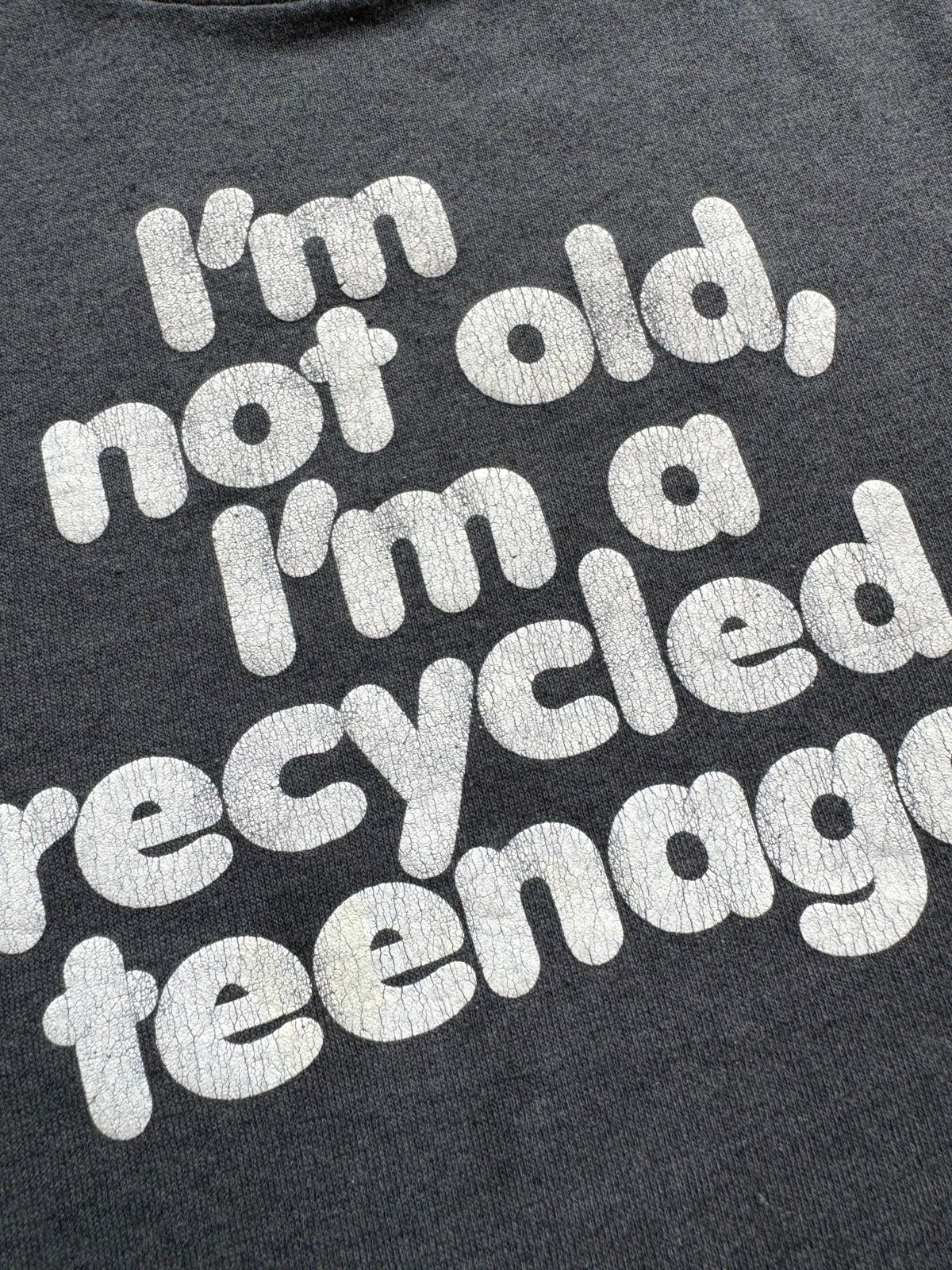 Vintage Vintage 90s I’m not old, I’m a Recycled Teenager! Statement Size US XL / EU 56 / 4 - 4 Thumbnail