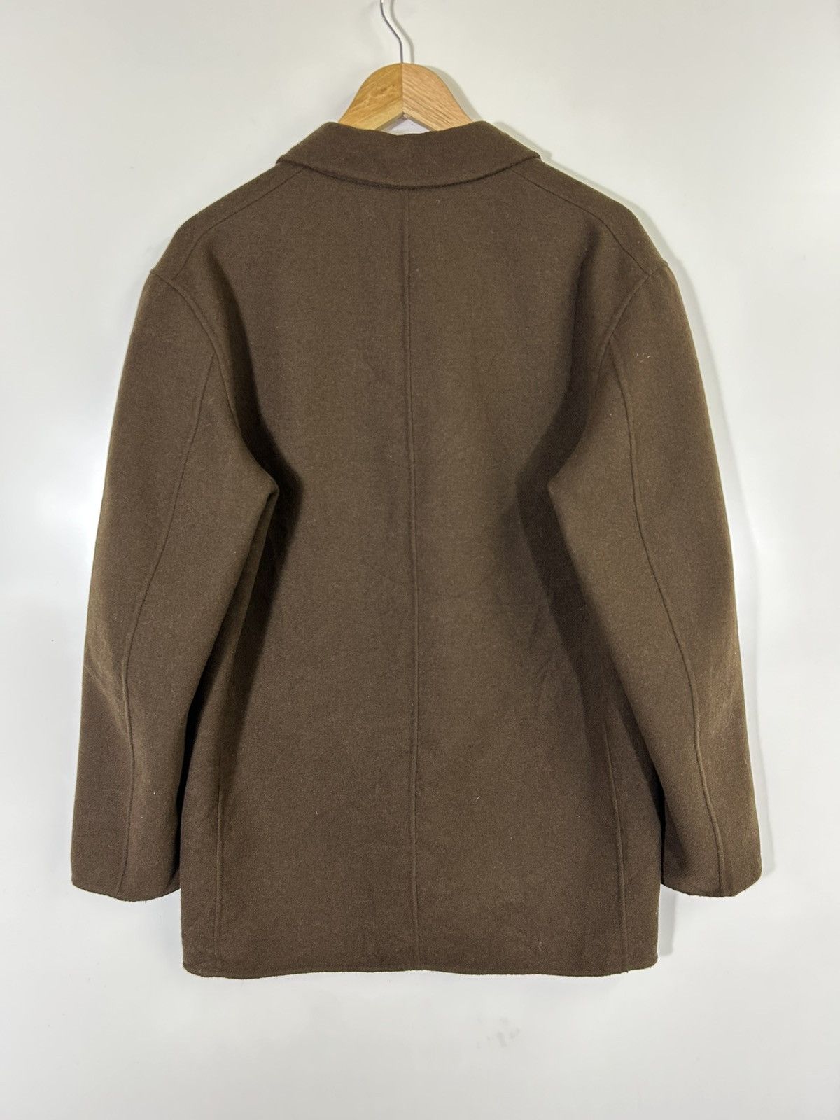 Lemaire × Uniqlo 🔥Lemaire❌Uniqlo Wool Button Coat Size US M / EU 48-50 / 2 - 14 Thumbnail