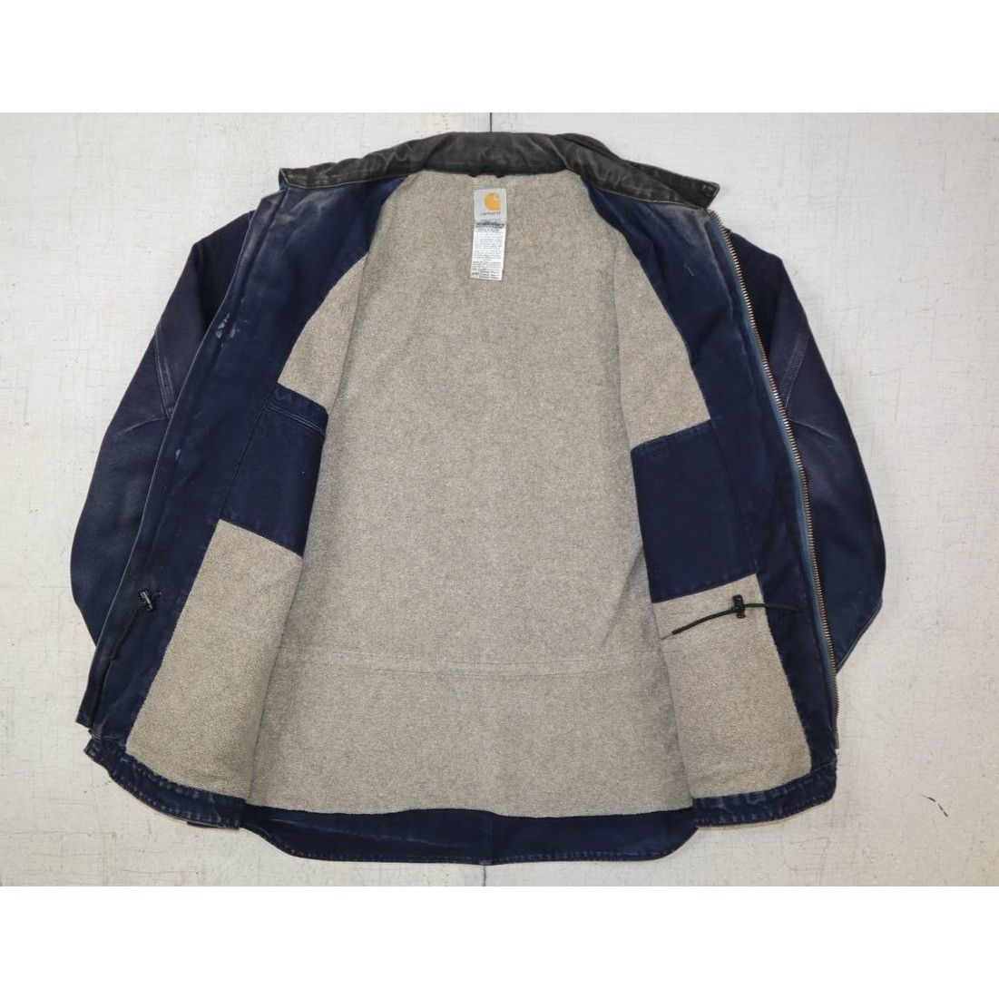 Carhartt Vintage Carhartt C61 Sherpa Jacket XL Blue Canvas Workwear Size US XL / EU 56 / 4 - 4 Thumbnail