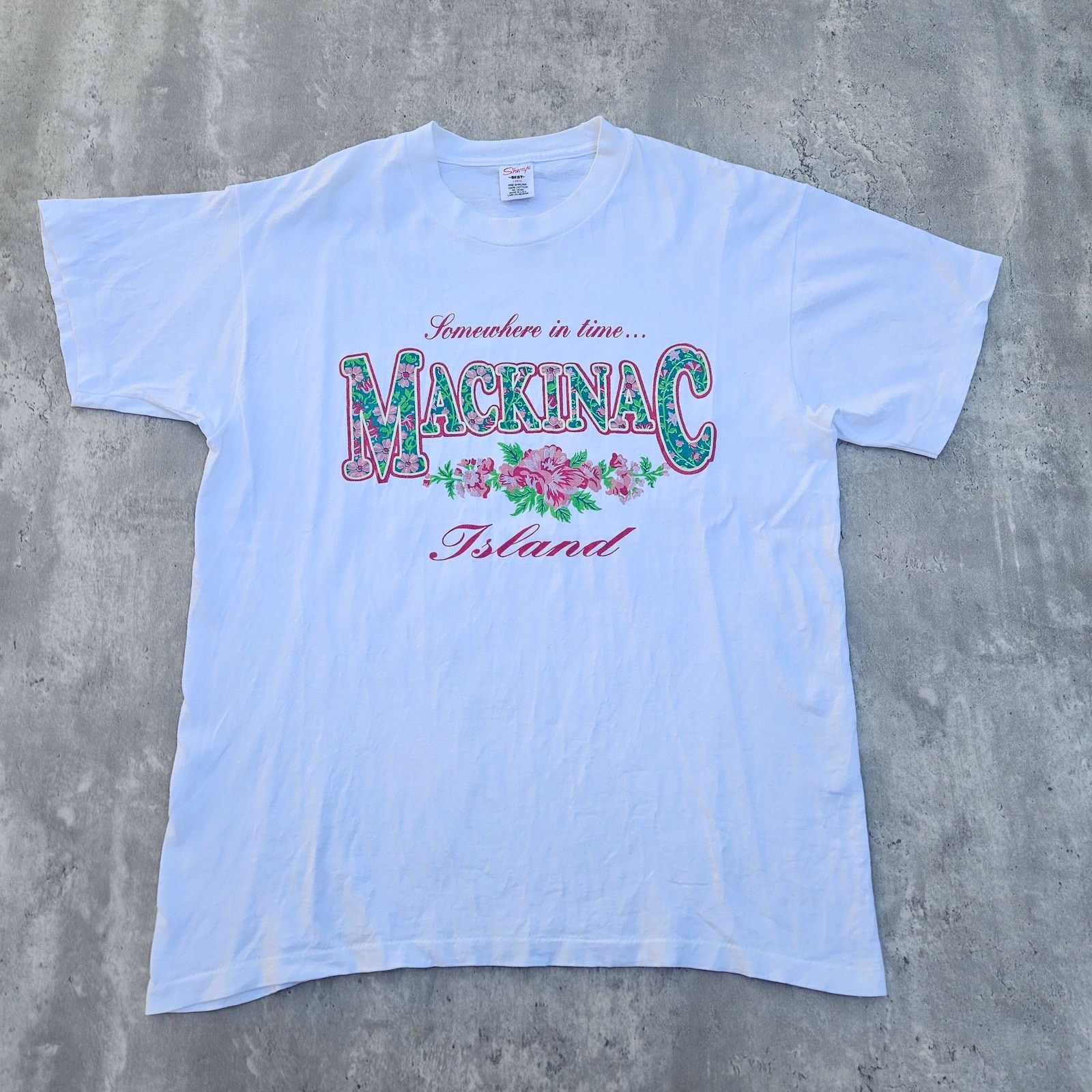 & Other Stories Vintage Mackinac Island Travel Tee Single Stitch Size Large Size US L / EU 52-54 / 3 - 1 Thumbnail