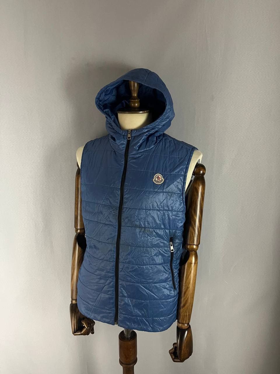 Moncler Moncler Grenoble Vest Blue Size US XL / EU 56 / 4 - 1 Thumbnail
