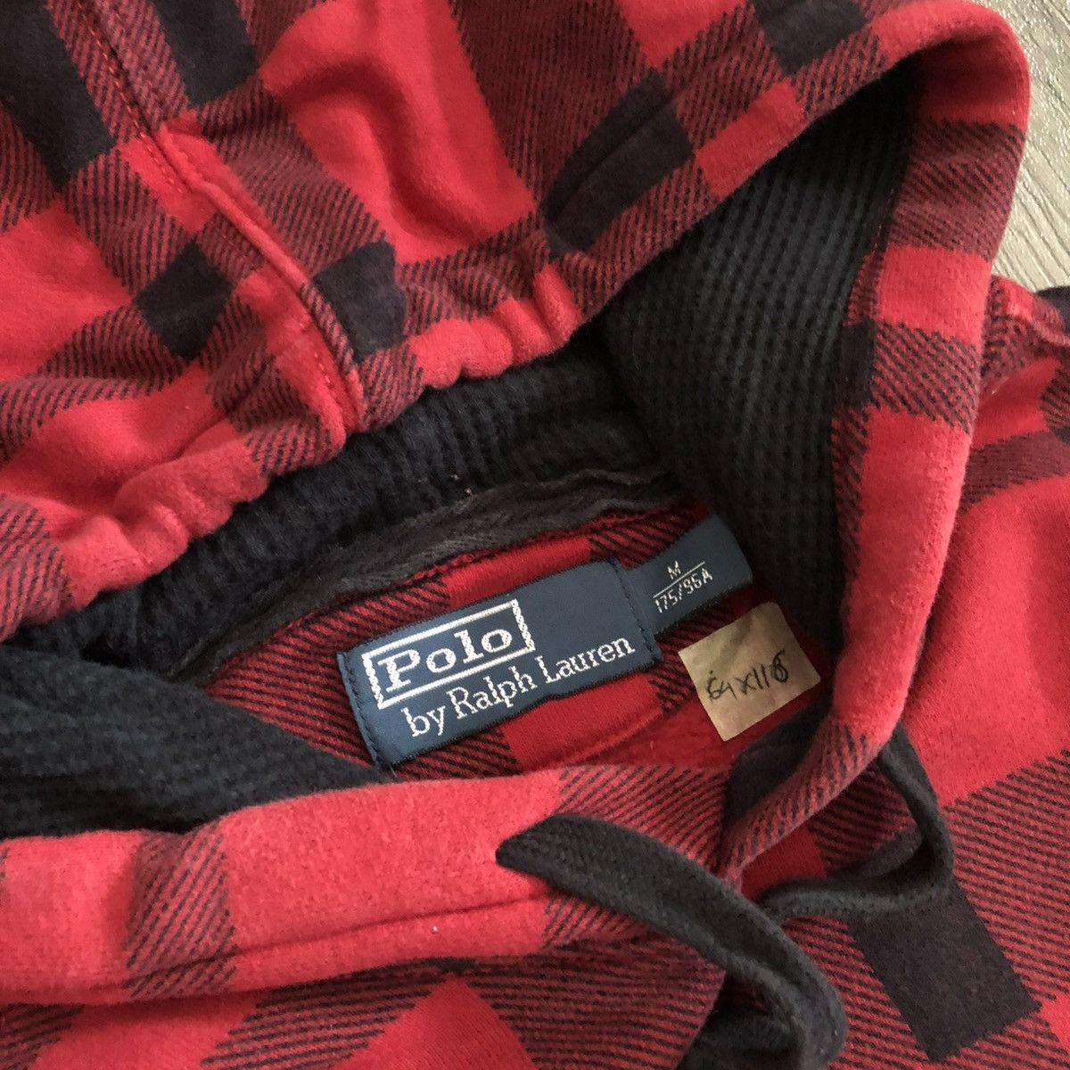 Polo Ralph Lauren Polo Ralph Lauren Plaid Hoodie Size US XL / EU 56 / 4 - 3 Thumbnail