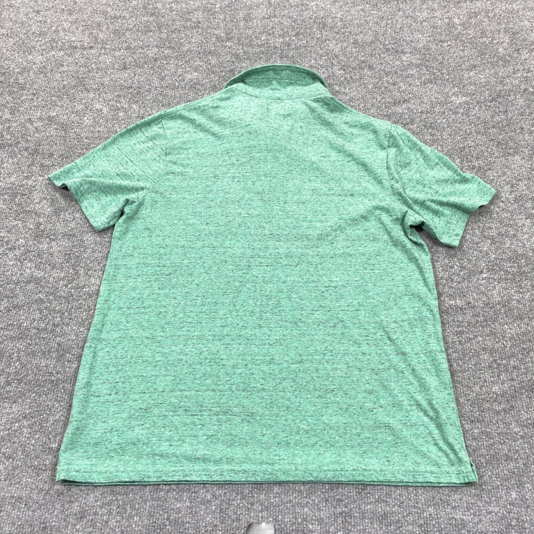 Vintage VINTAGE? Urban Pipeline Polo Shirt Mens Small Green Heathered Space Dye Short Sleeve Size US S / EU 44-46 / 1 - 3 Thumbnail