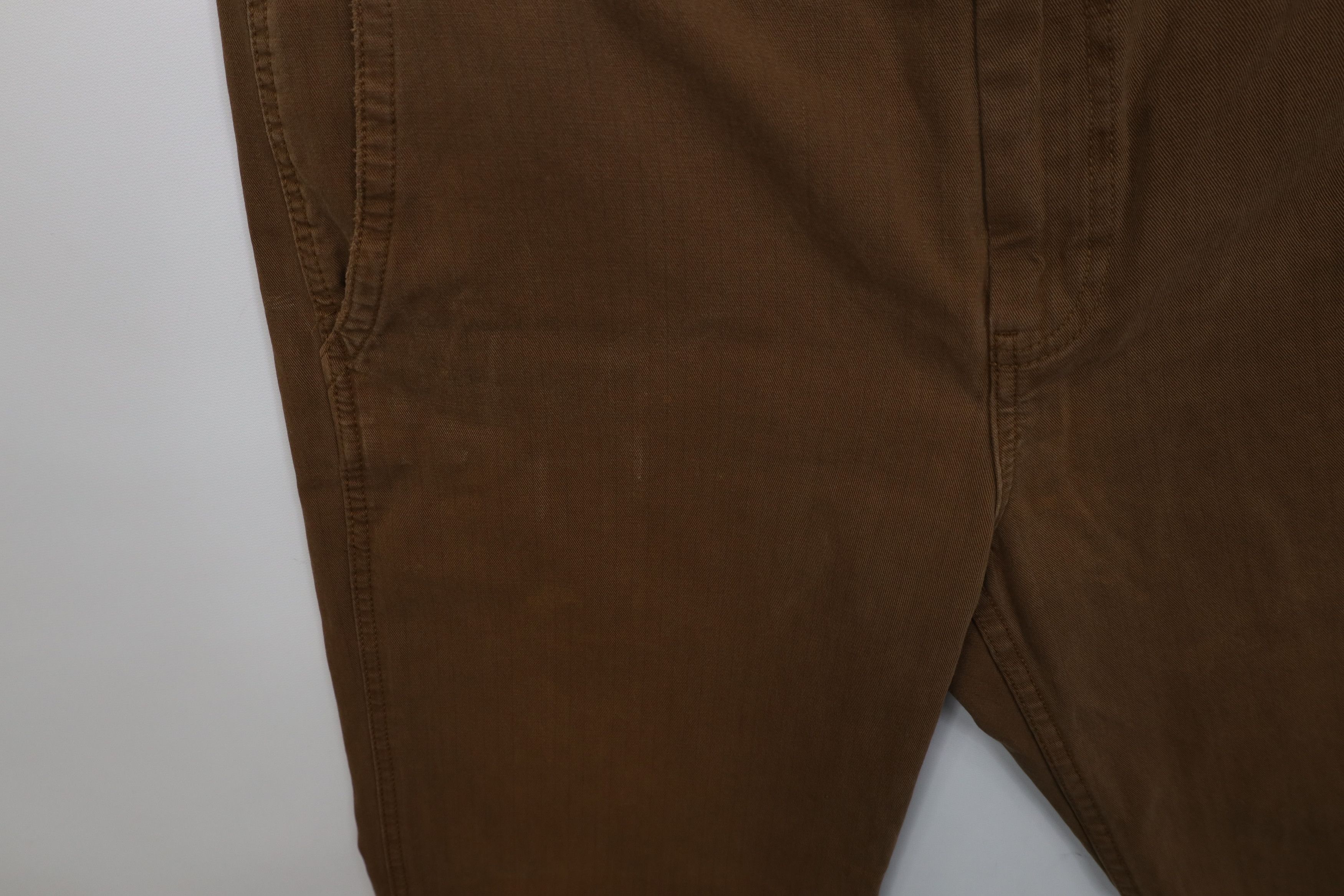 Gap Vintage Y2K Gap Pinstriped Boot Cut Wide Leg Pants Brown Size US 36 / EU 52 - 7 Thumbnail