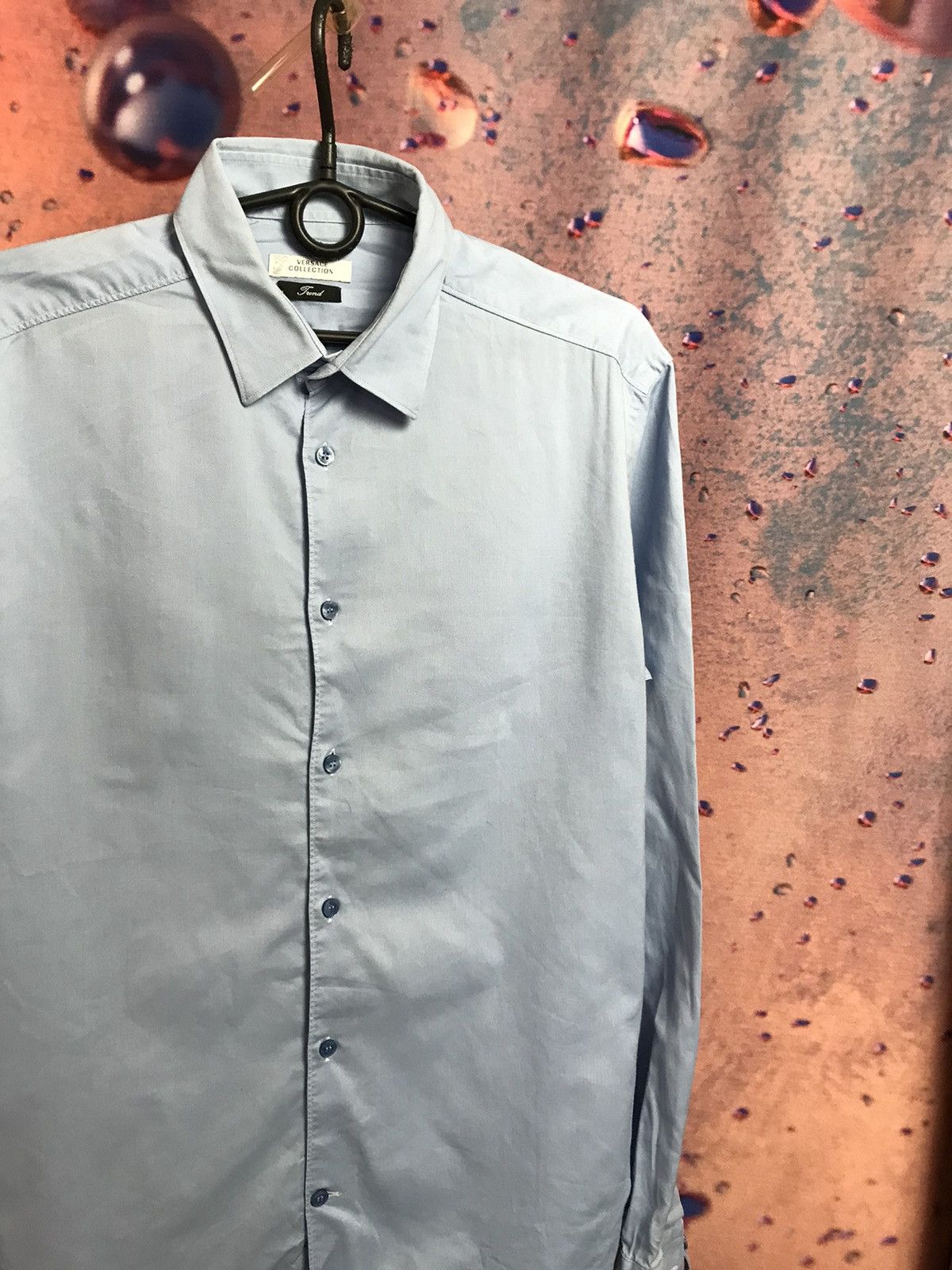 Vintage Vintage Versace luxury shirt Size US L / EU 52-54 / 3 - 1 Thumbnail