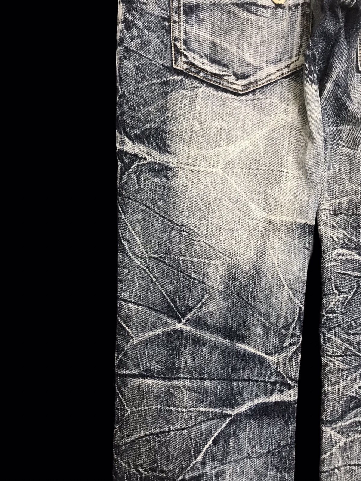 Seditionaries 💥DOUBLE WAIST💥BLOW BY BLUE CRAZY FADES SLIM DENIM F309 Size US 29 - 13 Thumbnail