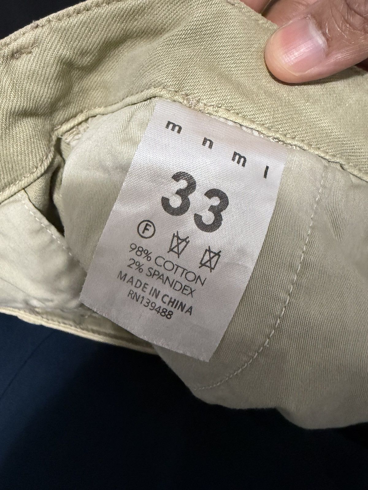 MNML MNML Cargo Straight Denim Size US 33 - 6 Thumbnail