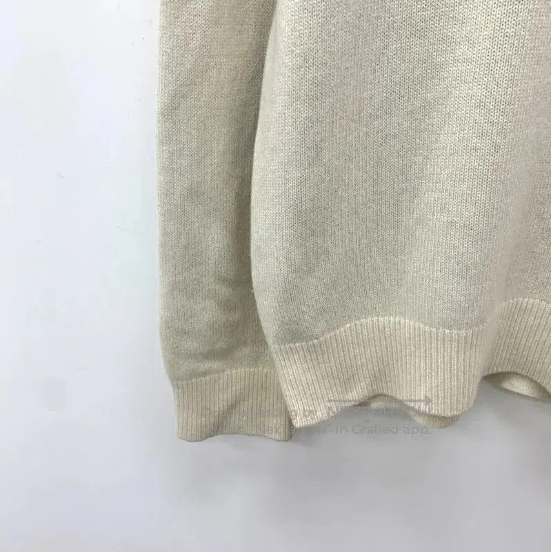 Louis Vuitton Louis Vuitton Beige Cashmere Knit Pullover Sweater . Size US XL / EU 56 / 4 - 4 Thumbnail