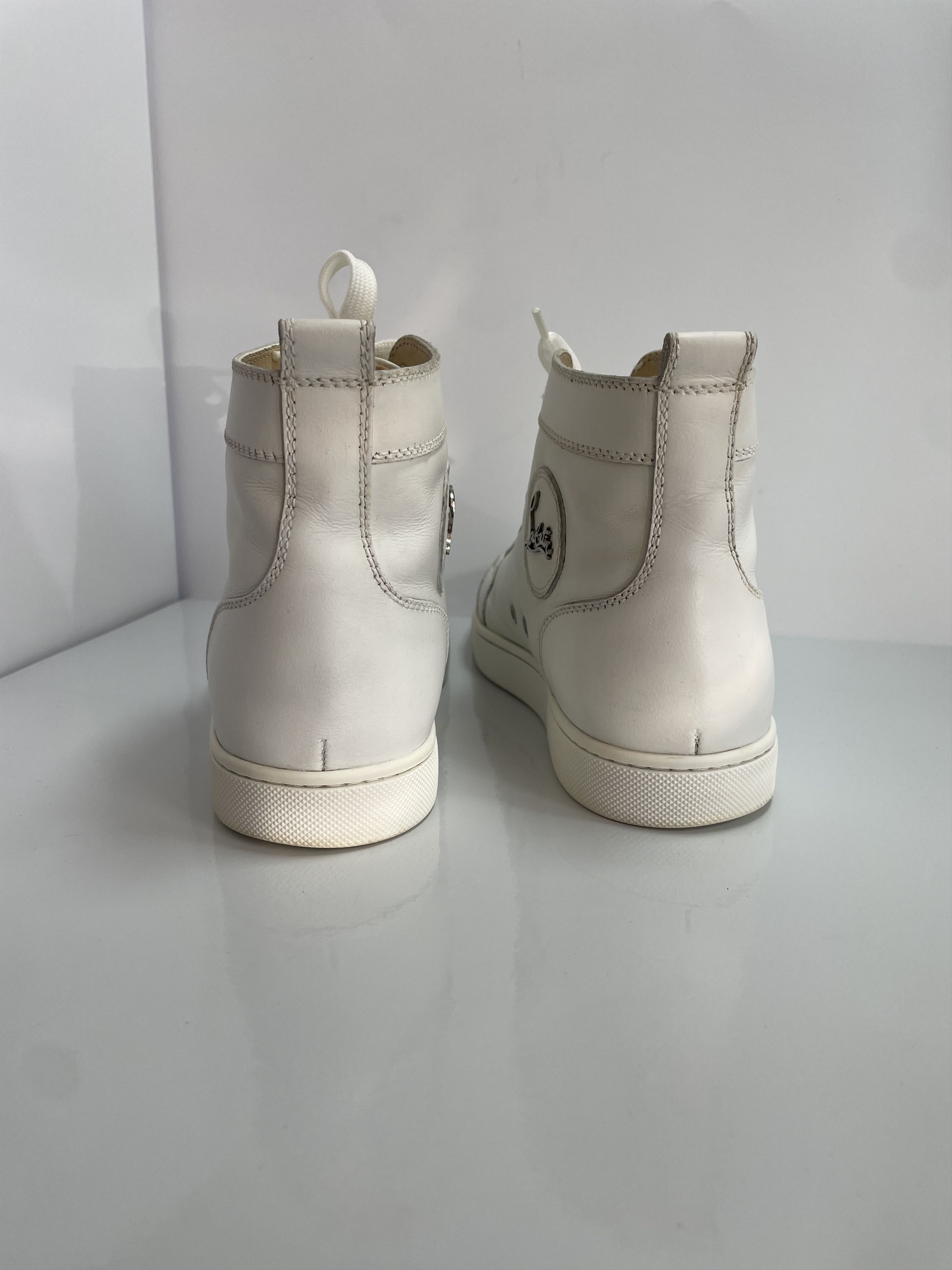 Christian Louboutin Christian Louboutin leather sneakers Size US 8 / IT 38 - 4 Thumbnail
