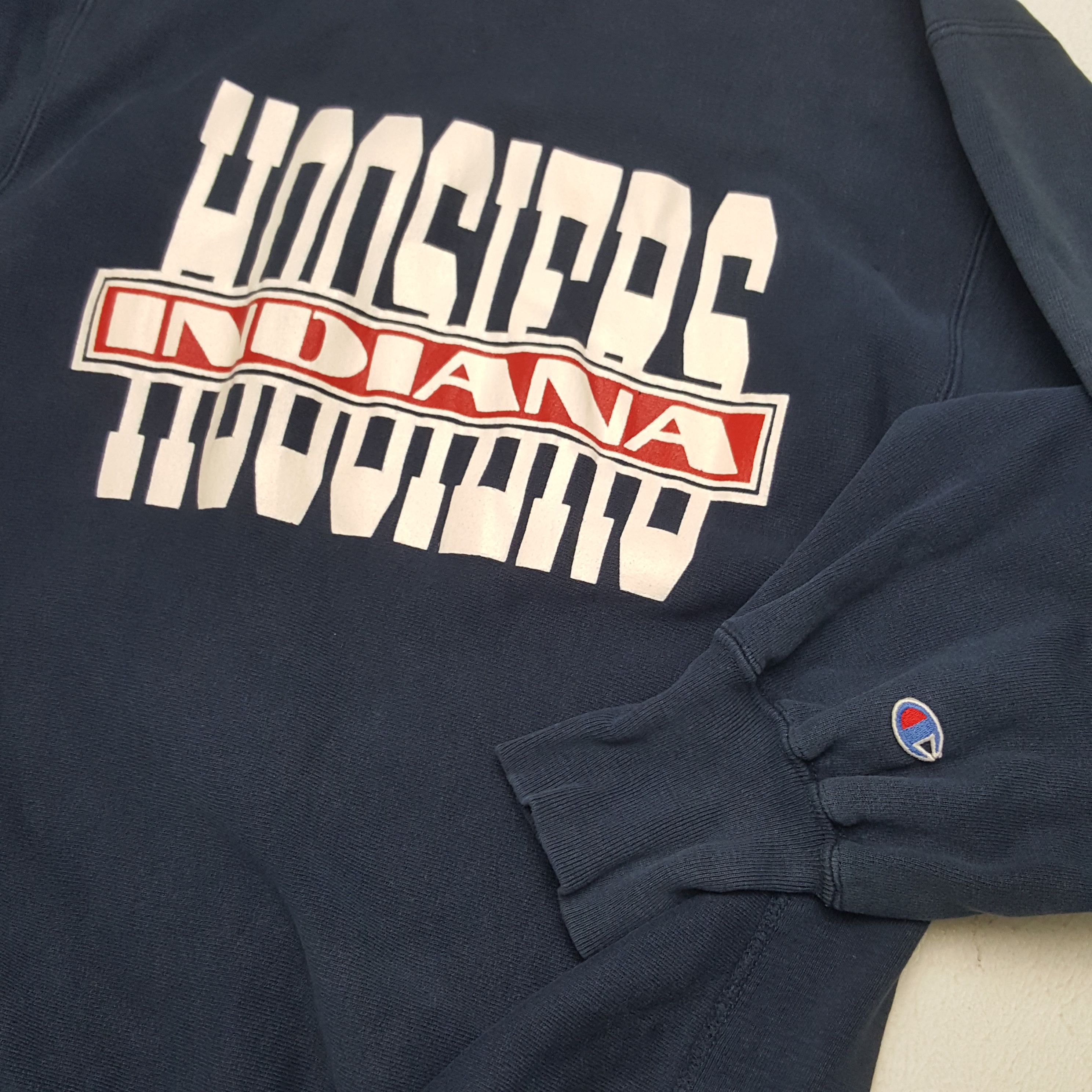 Champion × Vintage Vintage Champion Indiana Hoosiers Sweatshirt Size US S / EU 44-46 / 1 - 8 Thumbnail