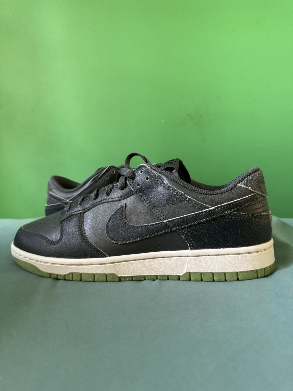 image of Nike Dunk Low Halloween 2022 Shoes in Grey, Men's (Size 11)