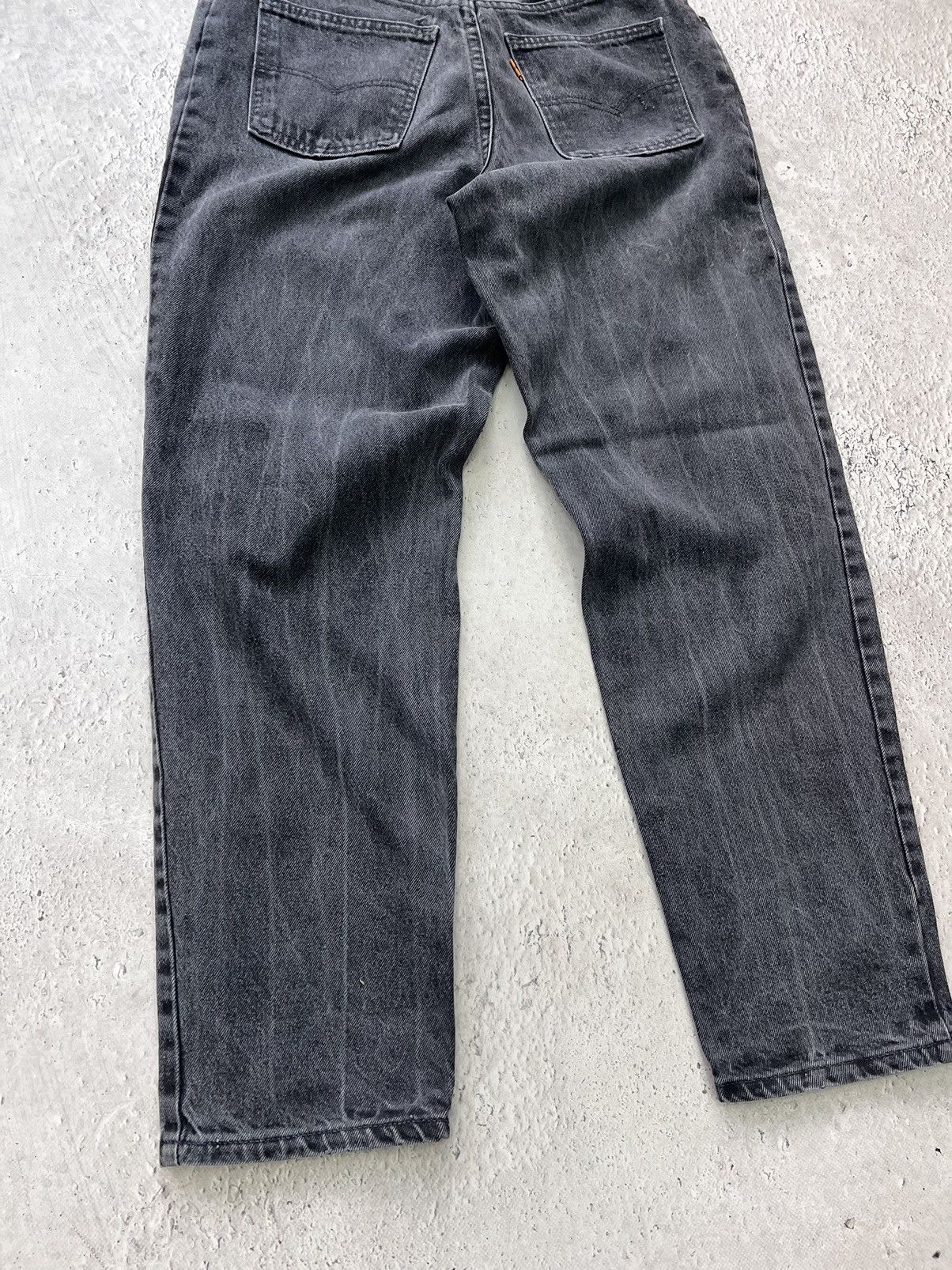 Levi's Vintage Clothing × Vintage Vintage WASHED 90s USA LEVIS BAGGY CARPENER PANTS SILVER TAB Size US 32 / EU 48 - 2 Thumbnail