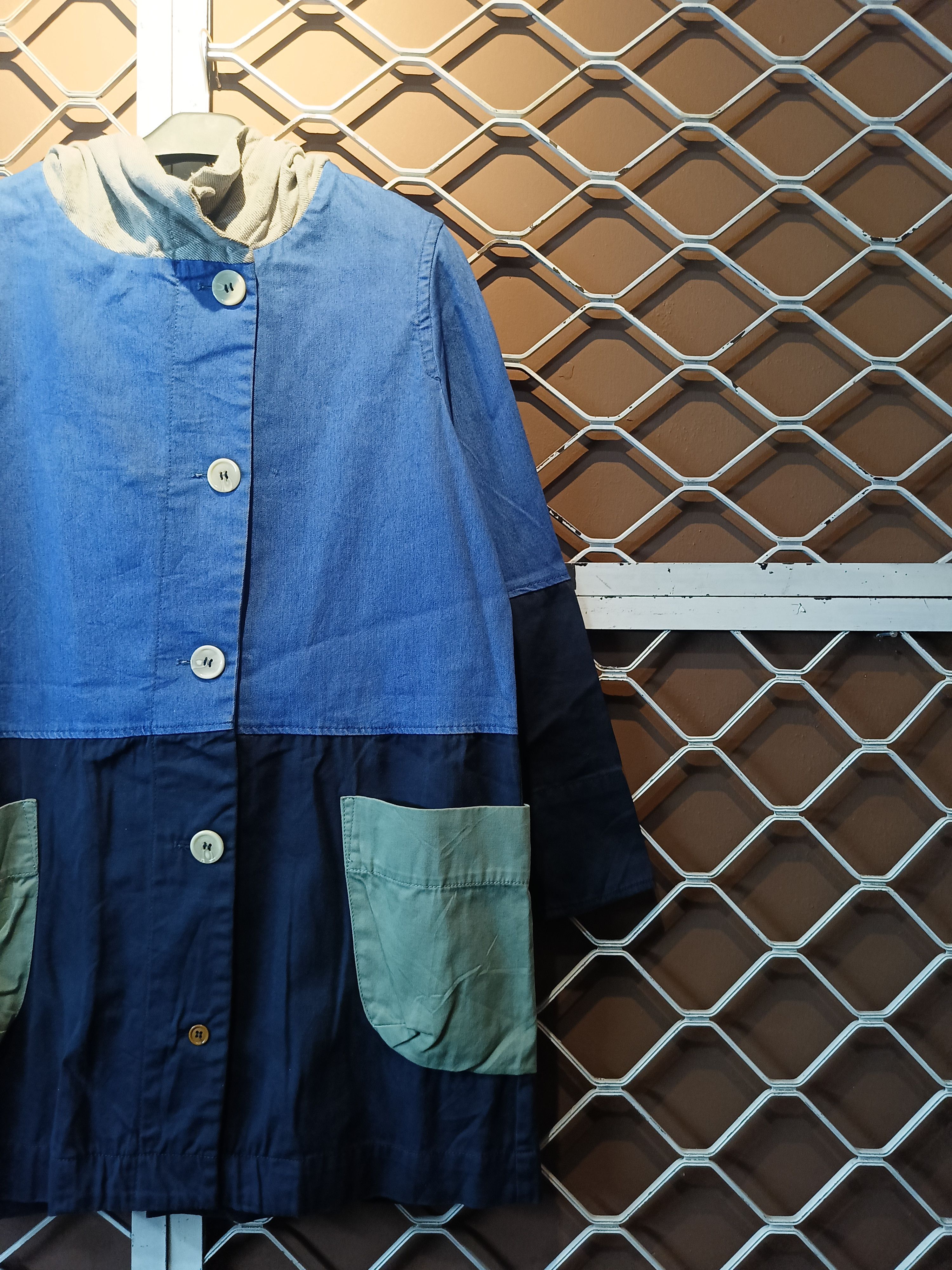 Issey Miyake Pou dou dou Issey Miyake petcwork Hoodie jacy Size US M / EU 48-50 / 2 - 2 Thumbnail