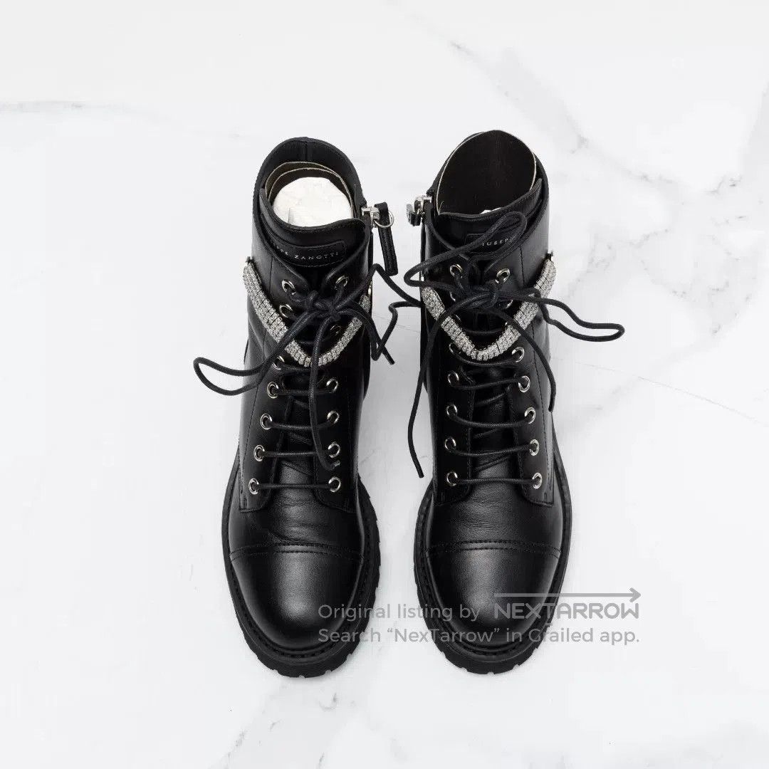 Giuseppe Zanotti Giuseppe Zanotti Women's Crystal Martin Boots. Size US 6 / IT 36 - 3 Thumbnail