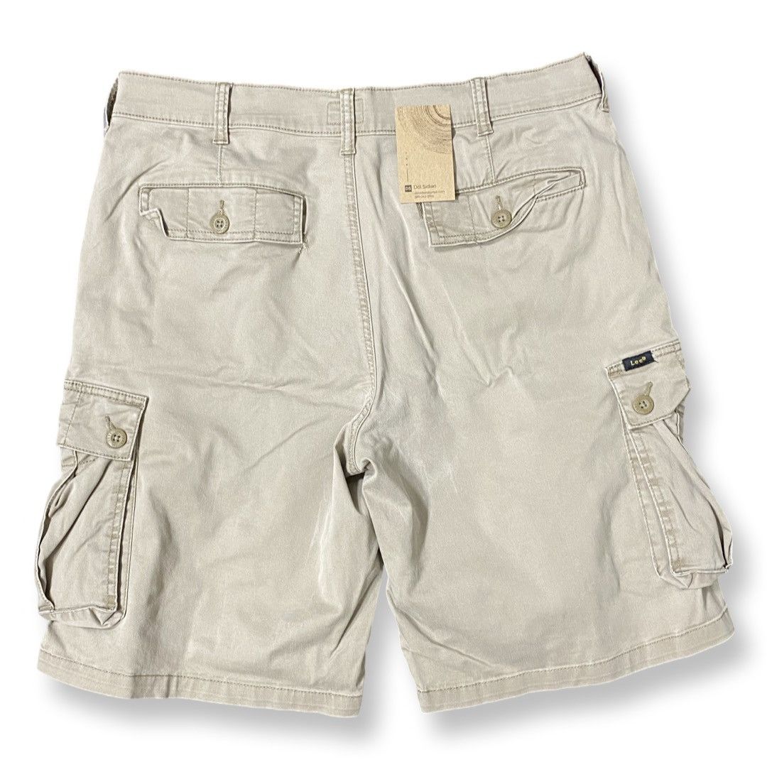 Lee Lee Men’s Beige Cargo Shorts Size 34 Size US 34 / EU 50 - 3 Thumbnail