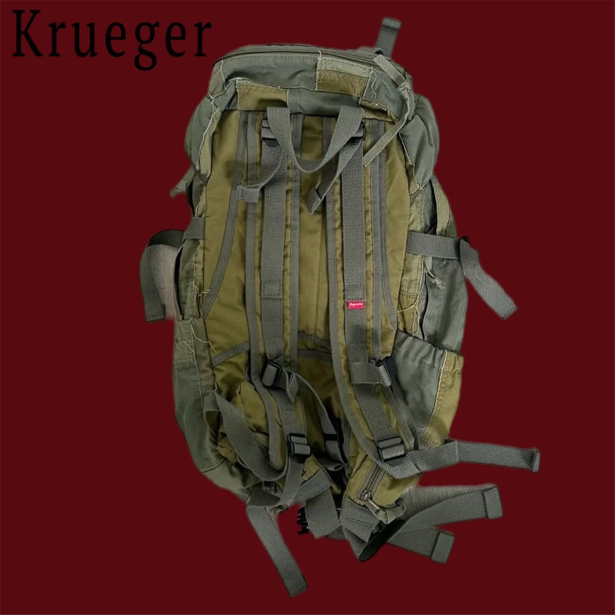 Supreme Supreme x Junya Watanabe Olive Backpack Size ONE SIZE - 3 Thumbnail