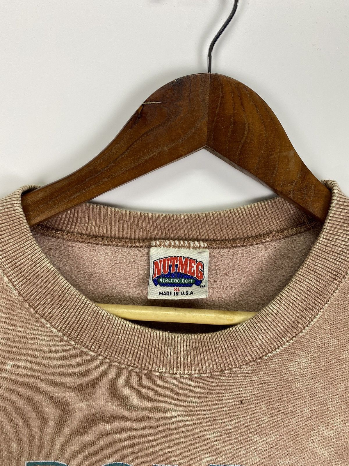 Nutmeg × Vintage Vintage 1973 Miami Dolphins Champions Sweatshirt Size US XL / EU 56 / 4 - 11 Thumbnail
