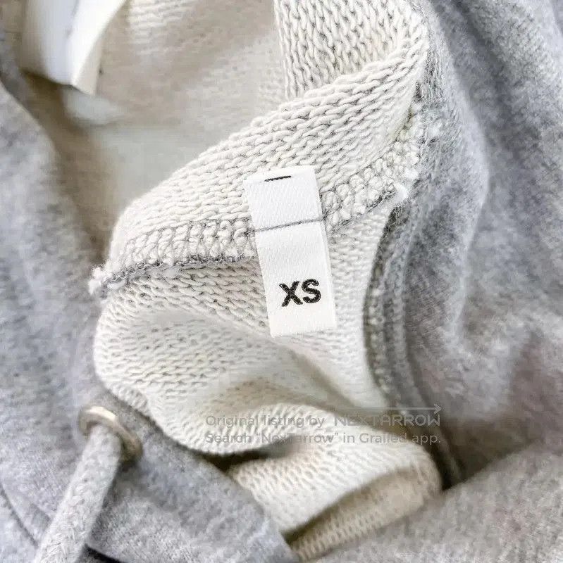 AMI AMI Gray Cotton Long Sleeve Hoodie . Size XS / US 0-2 / IT 36-38 - 7 Thumbnail