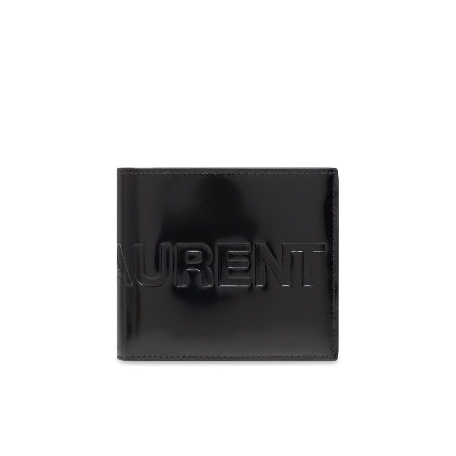 Saint Laurent Paris SAINT LAURENT Black Leather Wallet New & Authentic Size ONE SIZE - 1 Thumbnail