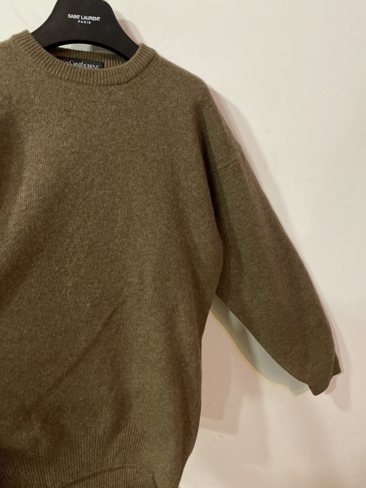 Yves Saint Laurent 🇮🇹Wool YSL Sweater Soft Vintage Sweatshirt Knit Paris Size US L / EU 52-54 / 3 - 11 Thumbnail