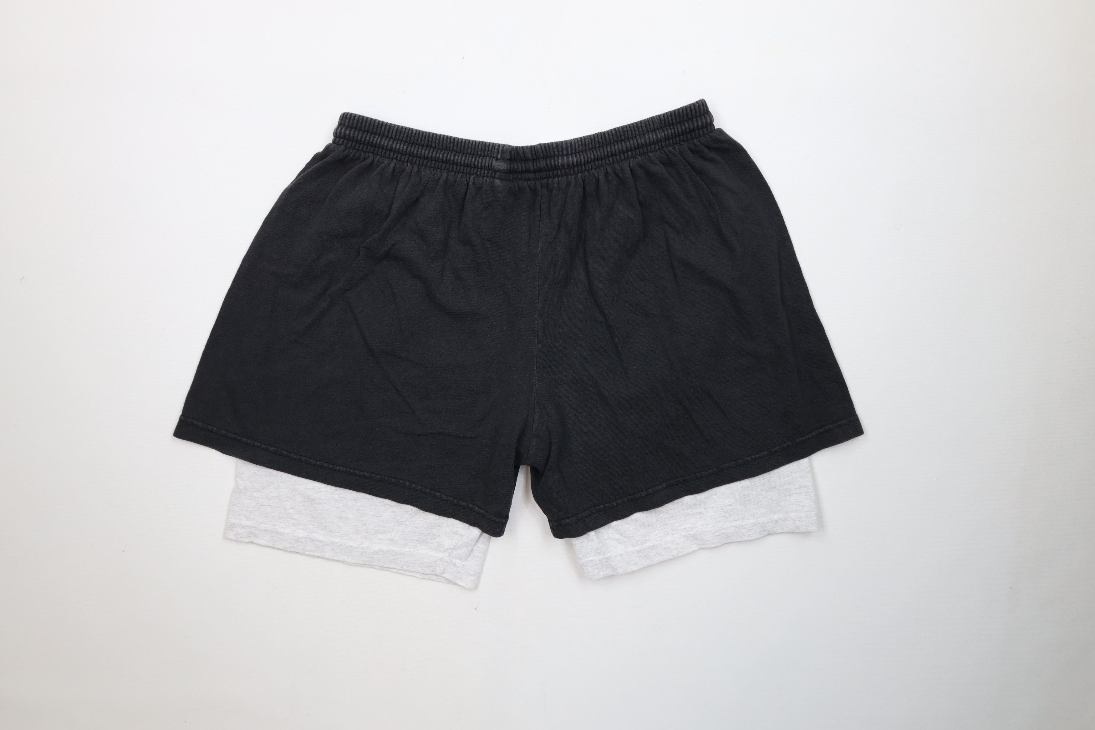 Vintage Vintage 90s Streetwear Layered Above Knee Shorts Cotton USA Size US 36 / EU 52 - 8 Thumbnail