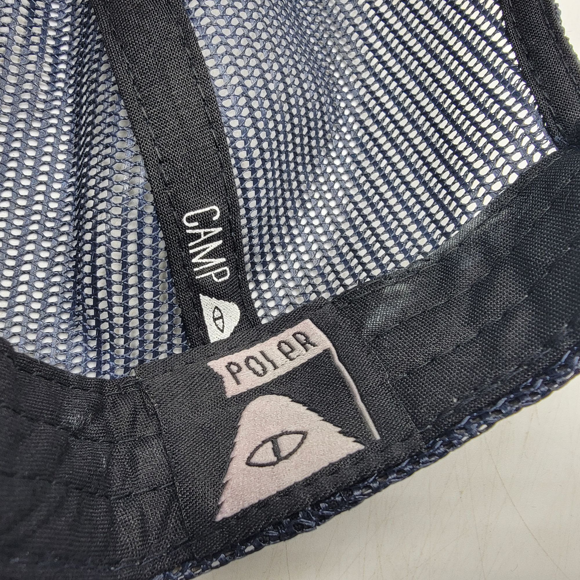 Poler Poler Camp Vibes Venn Trucker Hat Blue Casual Outdoors Summe Size ONE SIZE - 8 Thumbnail