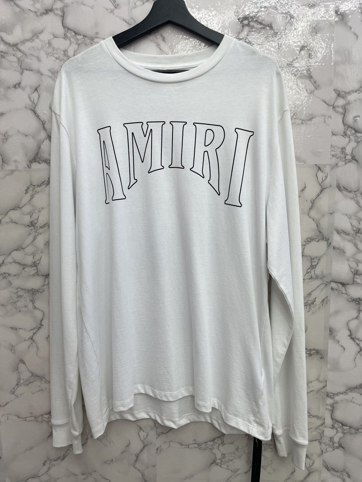 Amiri Amiri “sun” longsleeve (white) Size US XL / EU 56 / 4 - 1 Thumbnail
