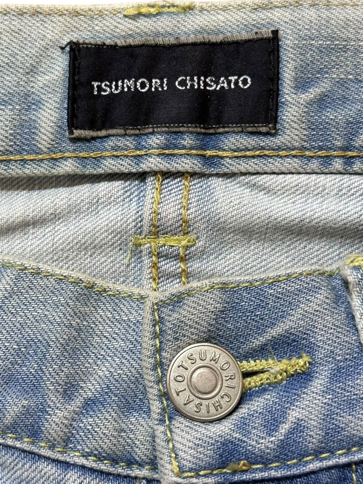 Tsumori Chisato Vintage Tsumori Chisato Selvedge Faded Denim Size US 31 - 7 Thumbnail